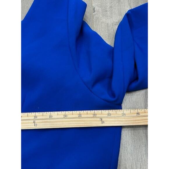NWT Sachin & Babi Patrizia Sheath Dress Long Sleeve Bateau Neck Blue Size 22W - Picture 12 of 13